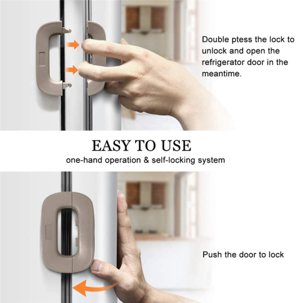 Child Safety Refrigerator Door Lock β Keep Kids Out, Worry-Free!