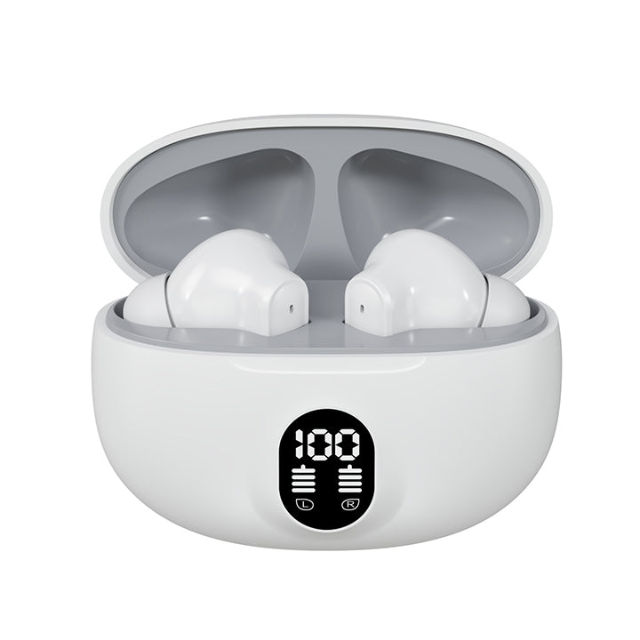 Stereo 895B Wireless Earphones – Bluetooth 5.4, Deep Bass, Waterproof, LCD Display, Long Battery
