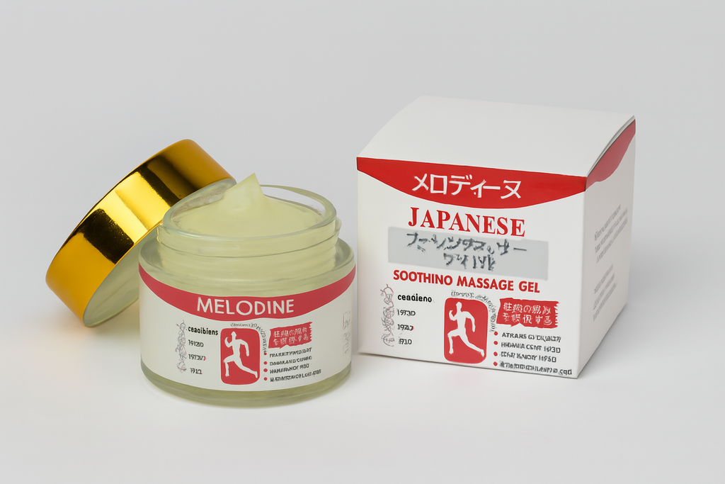 Melodine Japanese Soothing Massage Gel for Pain & Muscle Relief