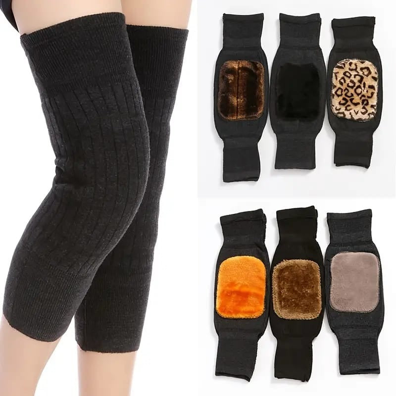 2 Pcs Winter Leg Knee Warmer