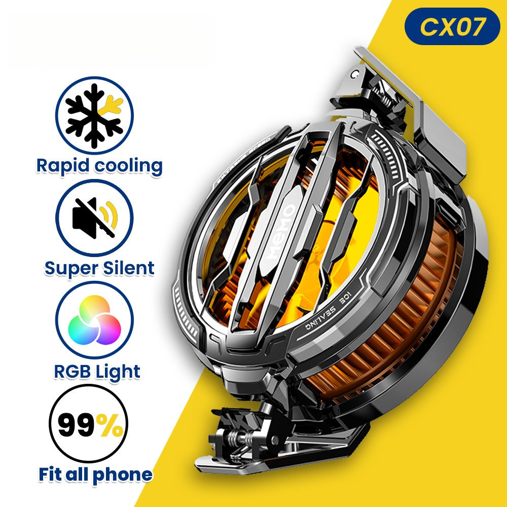 Memo CX07 Magnetic Mobile Cooling Fan – Radiator Heat Absorber for iPhone & Android