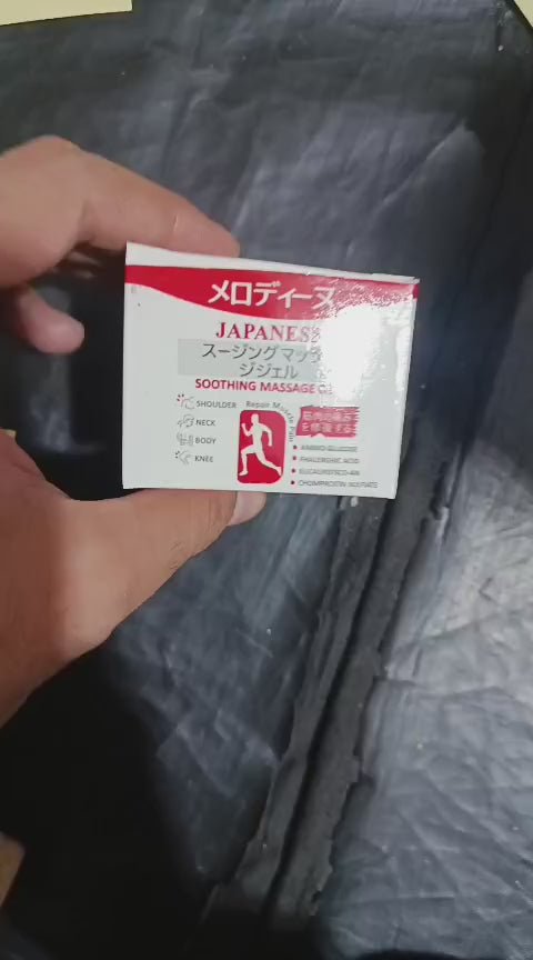Melodine Japanese Soothing Massage Gel for Pain & Muscle Relief